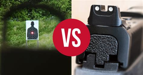 Red Dot vs. Iron Sights: Which is Better? - Cuda Optical Products