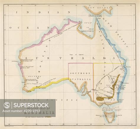 Map showing the location ofthe GOLDFIELDS, so presumablymade fairly soon after thestart of the ...