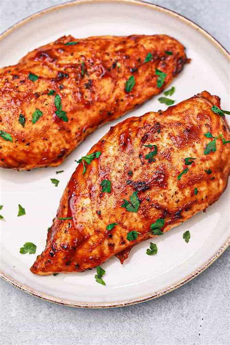 Air Fryer BBQ Chicken Breast - Chicken Vibes