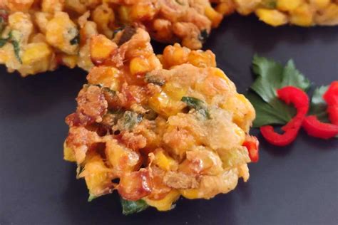 Perkedel Jagung - Easy Indonesian Corn Fritters