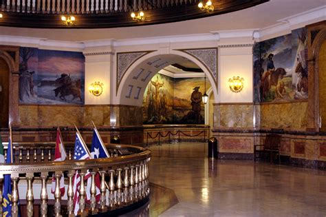 Kansas State Capitol - Online tour - Winter murals - Kansas Historical ...