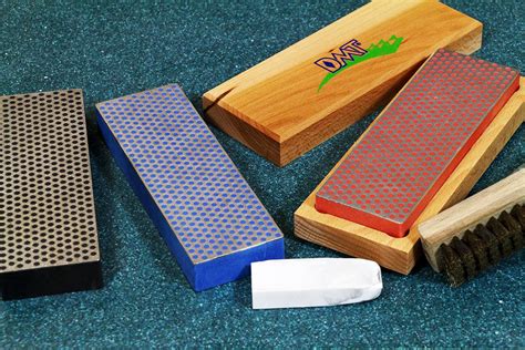 DMT W6EFC Three 6-Inch Diamond Whetstone Models in Hard Wood Box - Sharpening Stones - Amazon.com