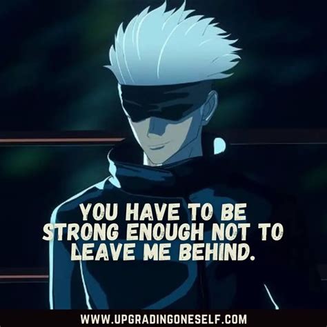 Top 25 Badass Quotes From Satoru Gojo That Are Epic - Upgrading Oneself