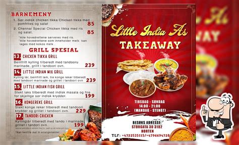 Little India AS restaurant, Horten - Restaurant menu and reviews