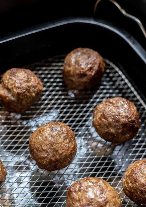 AIR FRYER MEATBALLS in 15 Minutes!!! + Tasty Air Fryer Recipes