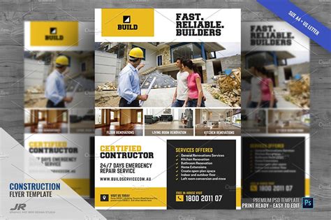 Construction Advertisement Templates - AjakNgiklan