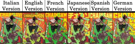 Chainsaw Man volume 1 versions. Tell me which do you prefer : r/ChainsawMan