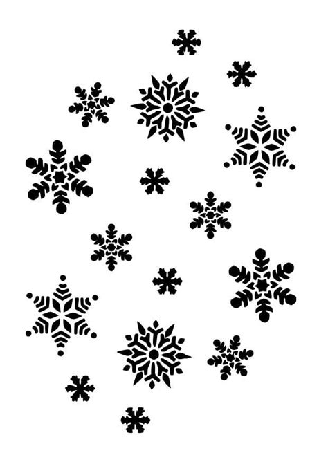 Disegno da colorare fiocchi di neve - Disegni Da Colorare E Stampare Gratis - Imm. 10023