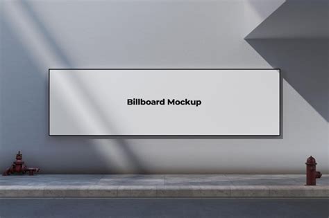 Premium PSD | Billboard Outdoor Mockup