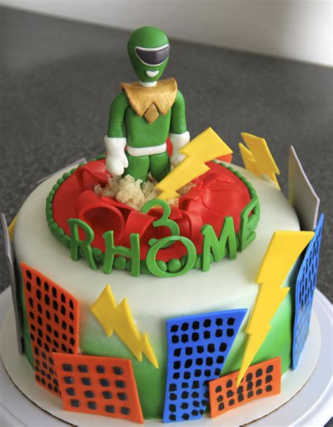 Power Ranger Cakes – Decoration Ideas | Little Birthday Cakes