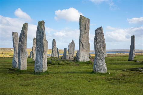 Calanais Standing Stones & Visitor Centre on Isle of Lewis Scotland