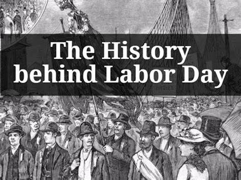 The History behind Labor Day - YouTube