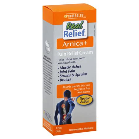 Real Relief Arnica Pain Relief Cream - Shop Herbs & Homeopathy at H-E-B