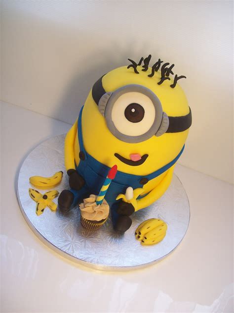 3D Minion Cake $325 • Temptation Cakes | Temptation Cakes