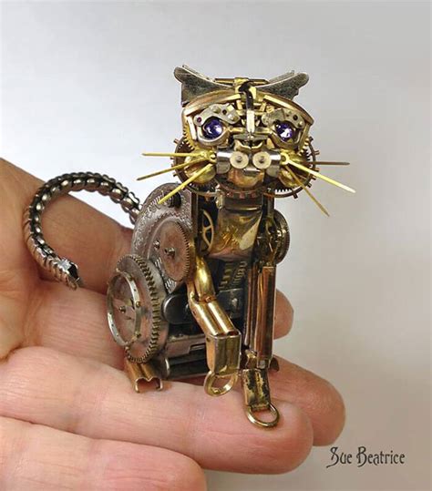 35 Awesome steampunk sculptures By Susan Beatrice and Stephane Halleux