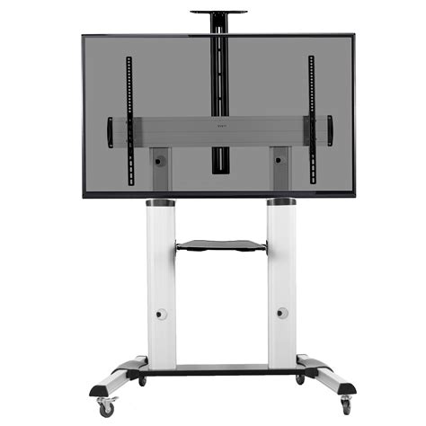 Ultra Heavy Duty Mobile Stand TV Cart Mount | Fits 32" to 100" Flat ...