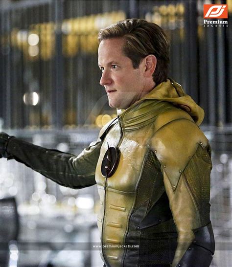 Reverse Flash Leather Jacket with Fine Quality for Sale