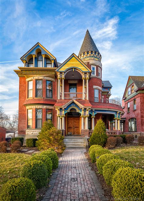 Victorian Houses — Kansas City Painted Lady by Jonathan Tasler Via...