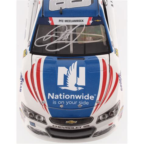 Dale Earnhardt Jr. Signed 2017 #88 Nationwide Patriotic 1:24 LE Premium ...