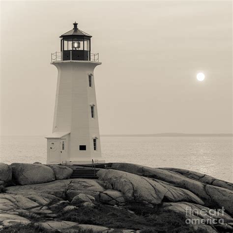 Peggys Point Lighthouse Photograph by Chris Cramer