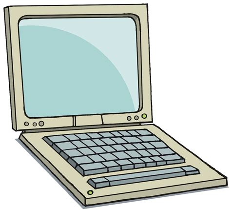 Clipart laptop clipart 5 - WikiClipArt