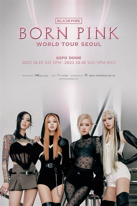 BLACKPINK - 'Born Pink World Tour Seoul' Teaser Posters | kpopping