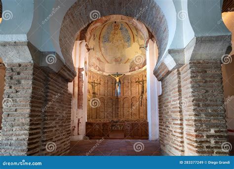 Mosque of Cristo De La Luz Chapel Interior - Toledo, Spain Editorial ...