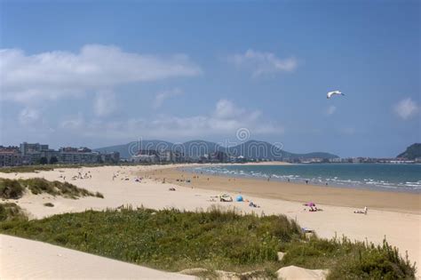 Laredo Beach, Cantabria, Spain. Stock Image - Image of beach, summer: 120170967