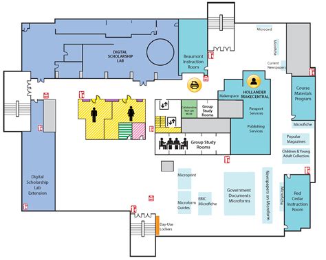 Library Floor Maps | MSU Libraries