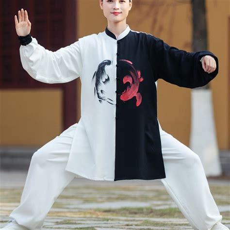 Men's Kung Fu Tai Chi Uniforms : Women's men chinese Taichi kungfu ...