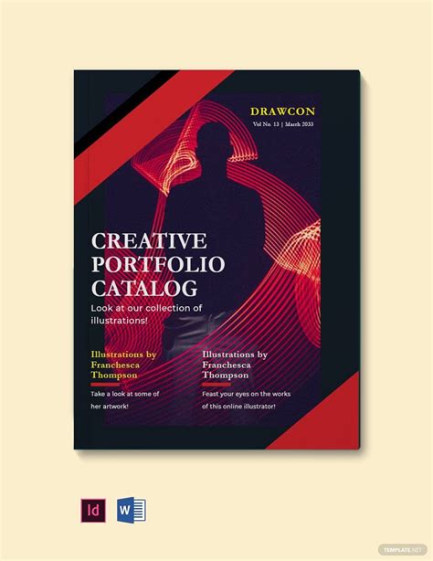 Creative Portfolio Catalog Template in InDesign, Word - Download | Template.net