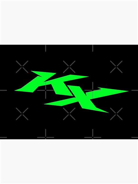 Masque « KAWASAKI GREEN KX LOGO », par YZKDesign | Redbubble