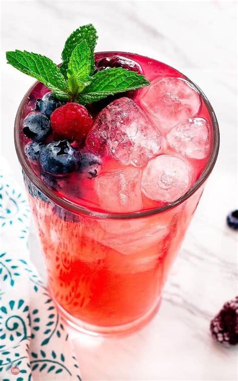 MIXED BERRY LEMONADE {Hard & Mocktail} Take Two Tapas