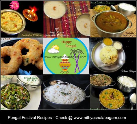 Pongal Festival Recipes |Nithya's Nalabagam