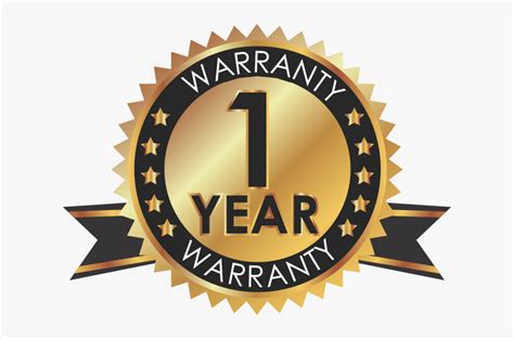 Replacement 1 Year Warranty Logo Png - 1 Year Warranty Logo Transparent ...