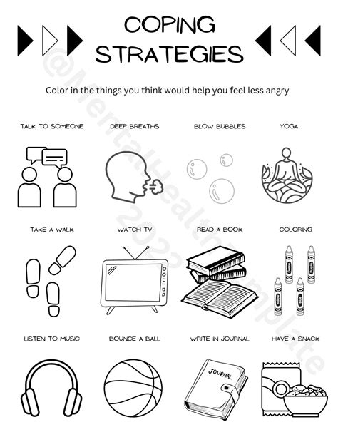 Anger and Emotion Management Worksheets 18 Activity Exercise Bundle for Child Anger Management ...