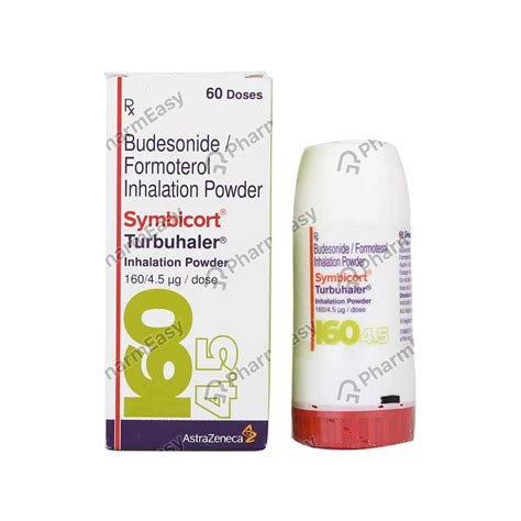 Buy Symbicort Turbuhaler 160/4.5 Inhaler 60md Online at flat 15% off ...