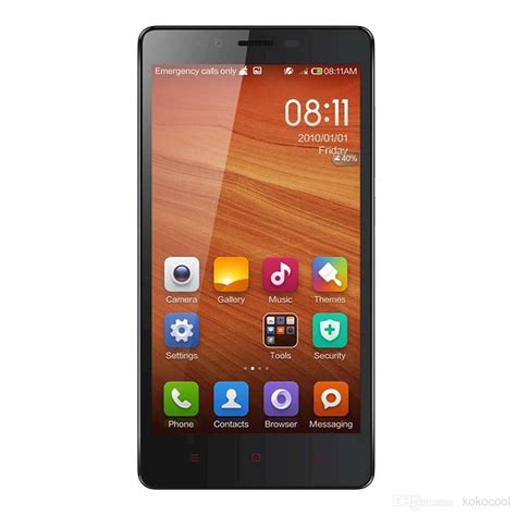 Best 5.5 Xiaomi Redmi Note Cell Phone 4G FDD LTE Mobile Phone Quad Core Smartphone 2GB RAM 16GB ...