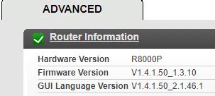 Solved: R8000p can't update firmware - NETGEAR Communities