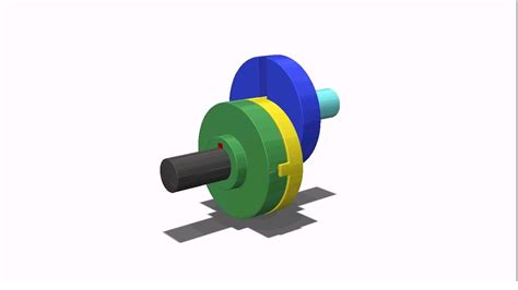 Oldham Coupling Mechanism Animation in Solidworks - YouTube