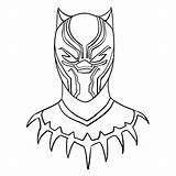 Black Panther Coloring Page & Coloring Book 6 sketch template
