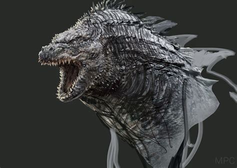 Godzilla Concept Art by MPC | Computer Graphics Daily News in 2021 ...