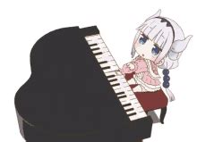 Anime Girl Playing Piano GIFs | Tenor