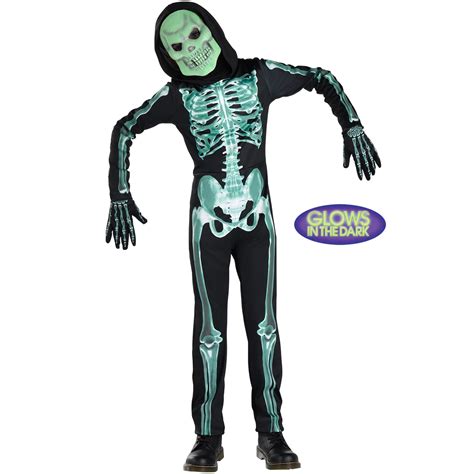 Glow-in-the-Dark Skeleton Costume Small (4-6) – Cool Kat Party!