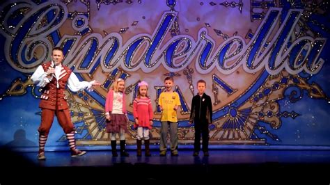 Richmond Cinderella Pantomime with Julia On Stage - YouTube