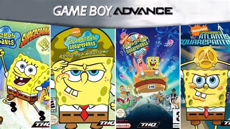 SpongeBob SquarePants Games for GBA - YouTube