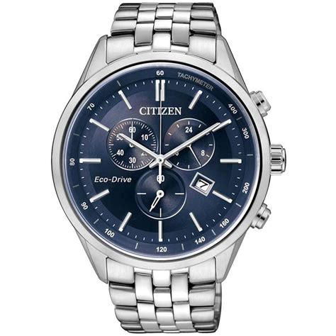 Citizen AT2140-55L Men’s Eco-Drive Tachymeter Blue Dial Watch – WatchLocker