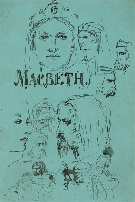 Sketches of characters from Macbeth | Works of Art | RA Collection | Royal Academy of Arts