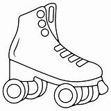Coloring Pages Of Roller Skates sketch template
