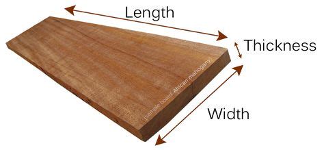 hardwood lumber sizes | Hardwood lumber, Lumber sizes, Rough sawn lumber